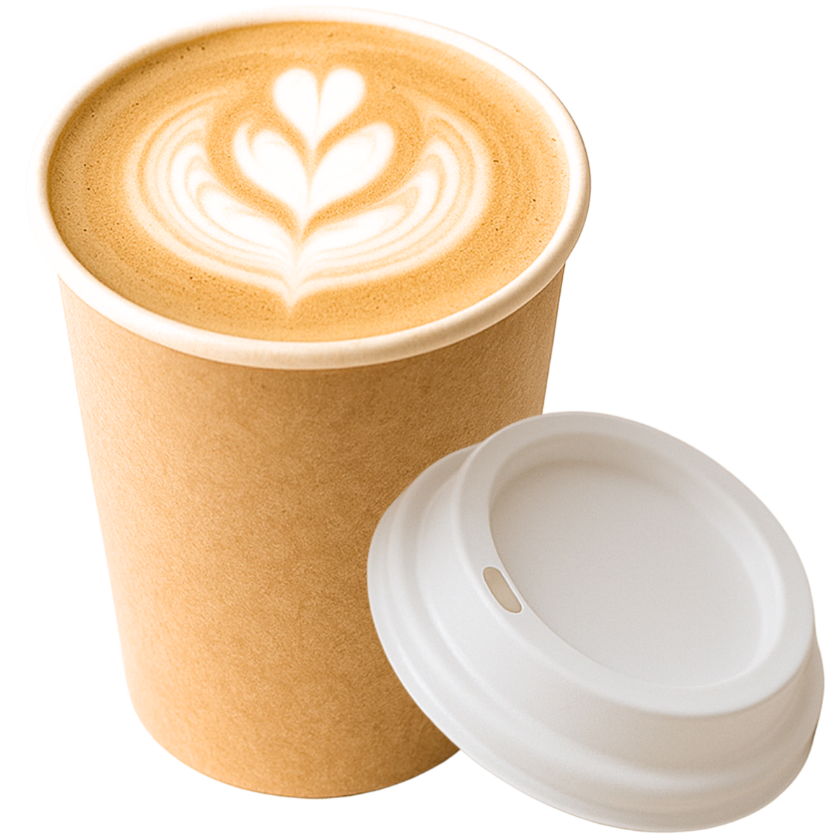 Latte art by a Cleveland Espresso barista