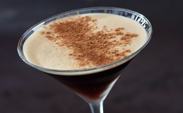 Espresso martini bar for evening events and receptions