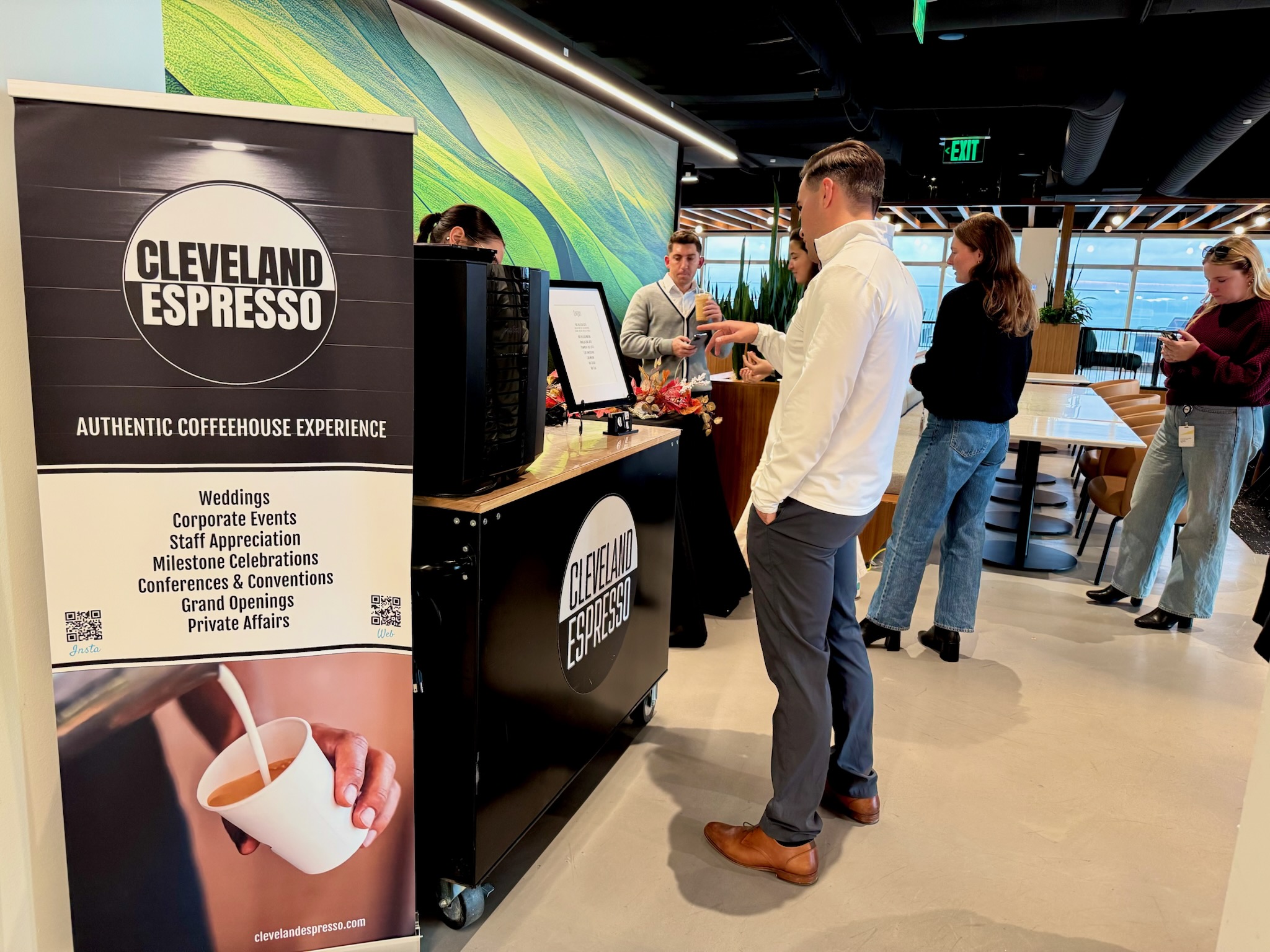 Cleveland Espresso mobile barista service in Cleveland, Ohio
